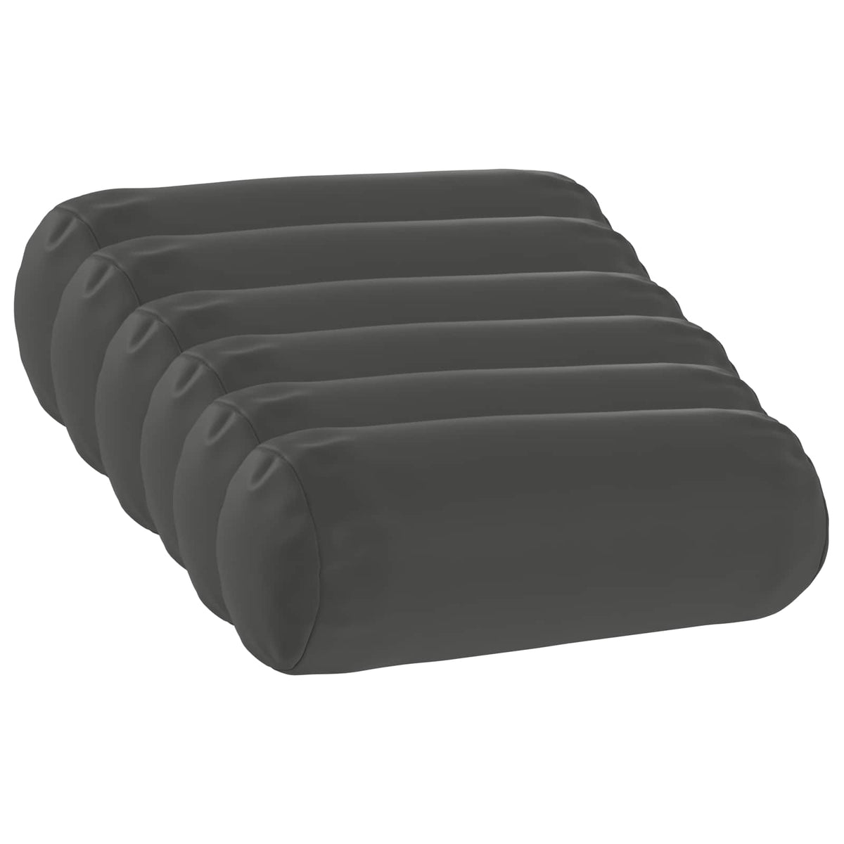 Kussensloop 6 pcs HEERLEN Antraciet Ø 15 x 40 cm Polyester