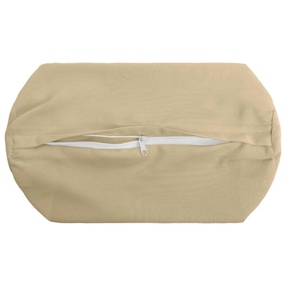 Kussensloop 6 pcs HEERLEN Beige Ø 15 x 40 cm Polyester