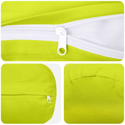 Kussensloop 2 pcs HEERLEN Helder groen Ø 15 x 40 cm Polyester