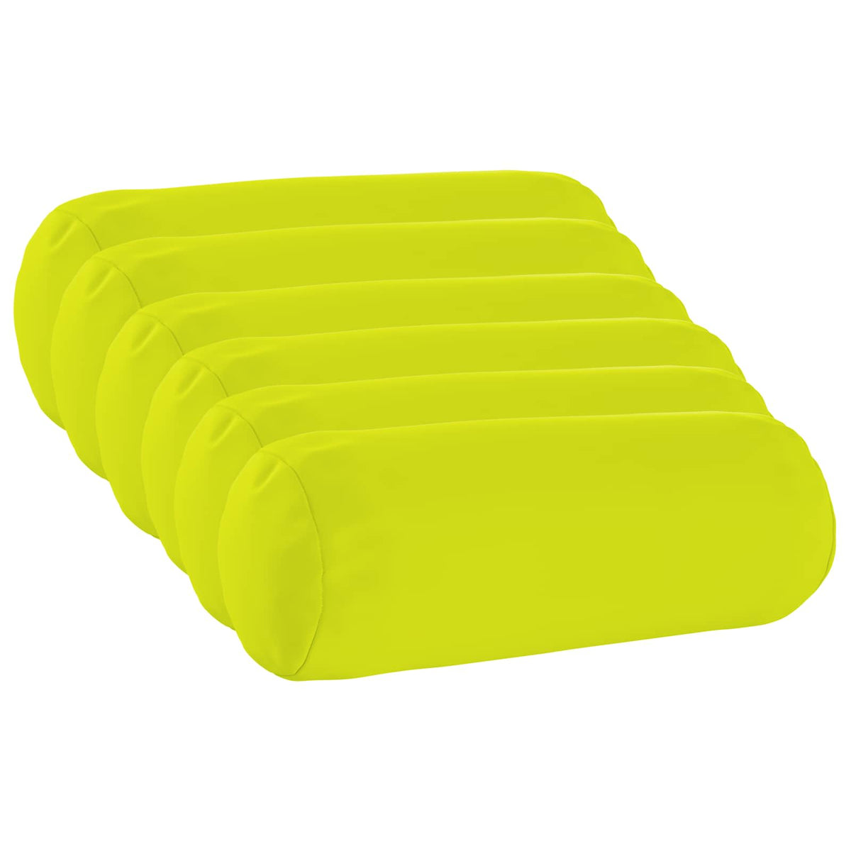 Kussensloop 6 pcs HEERLEN Helder groen Ø 15 x 40 cm Polyester