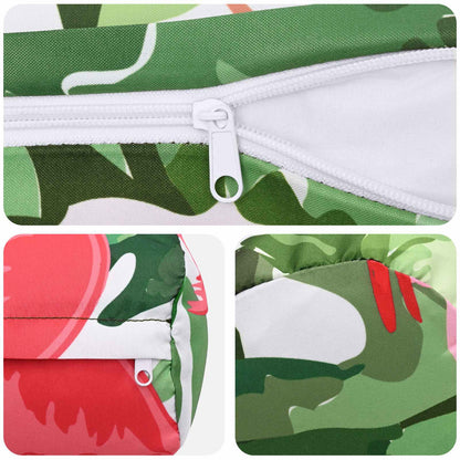 Kussensloop 2 pcs HEERLEN Zwart Ø 15 x 40 cm Polyester