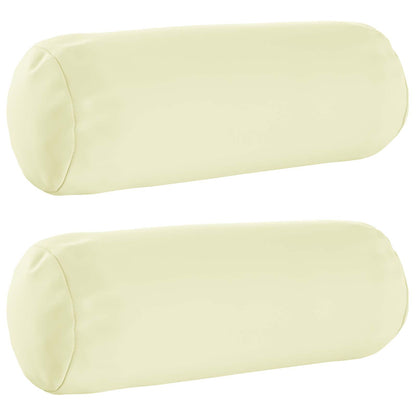Kussensloop 2 pcs HEERLEN Crèmekleurig Ø 15 x 40 cm Polyester