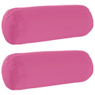 Kussensloop 2 stuks roze Ø 15 x 40 cm polyester
