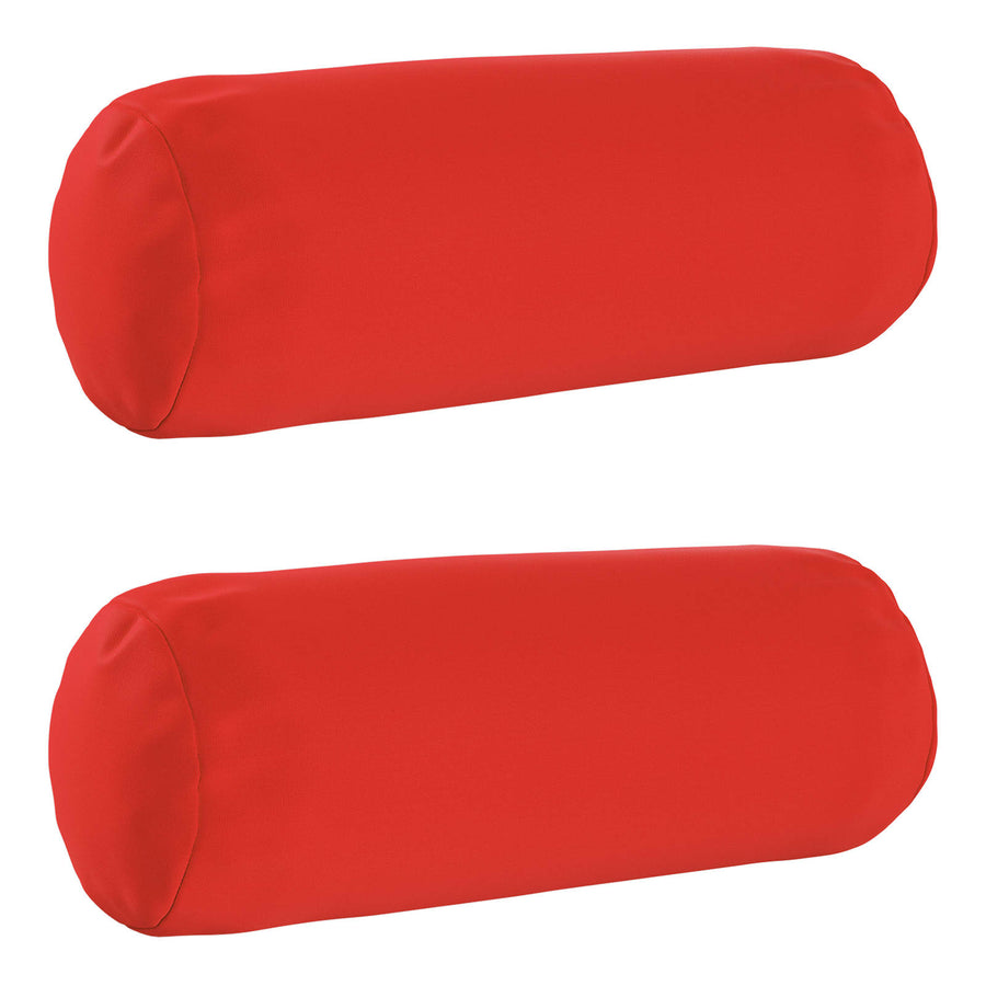 Kussensloop 2 pcs HEERLEN Rood Ø 15 x 40 cm Polyester
