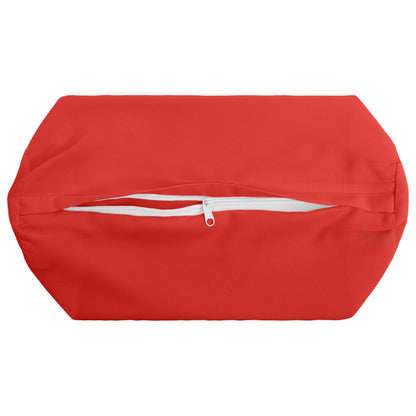 Kussensloop 6 pcs HEERLEN Rood Ø 15 x 40 cm Polyester