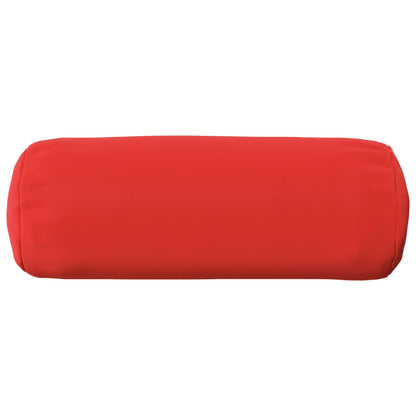 Kussensloop 6 pcs HEERLEN Rood Ø 15 x 40 cm Polyester