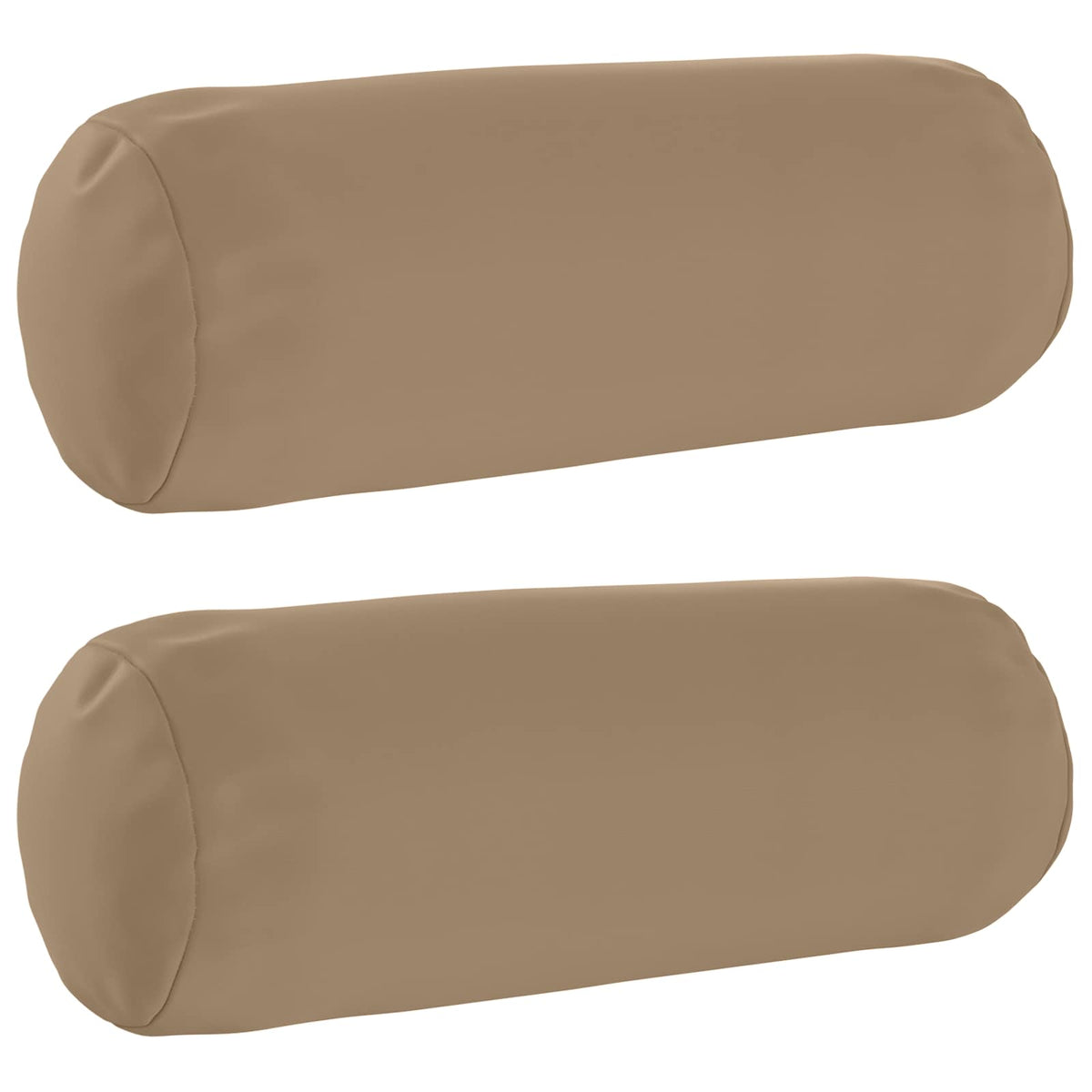Kussensloop 2 st HEERLEN Taupe Ø 15 x 40 cm Polyester