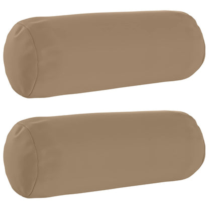 Kussensloop 2 st HEERLEN Taupe Ø 15 x 40 cm Polyester