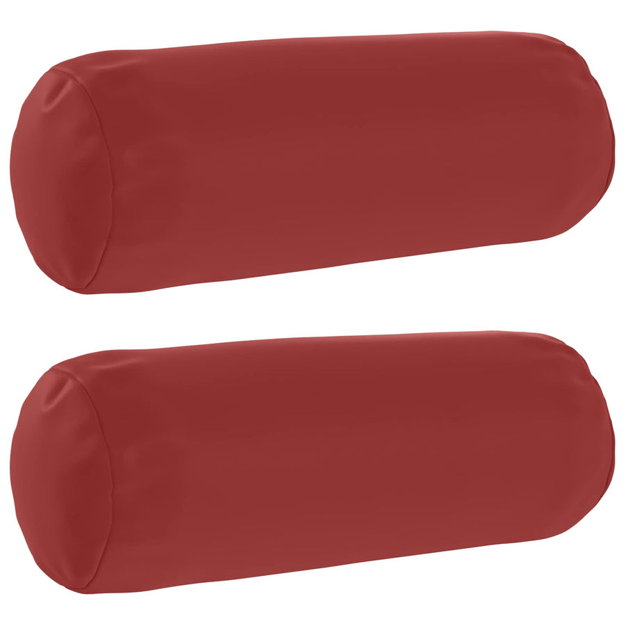 Kussensloop 2 pcs HEERLEN Wijnrood Ø 15 x 40 cm Polyester