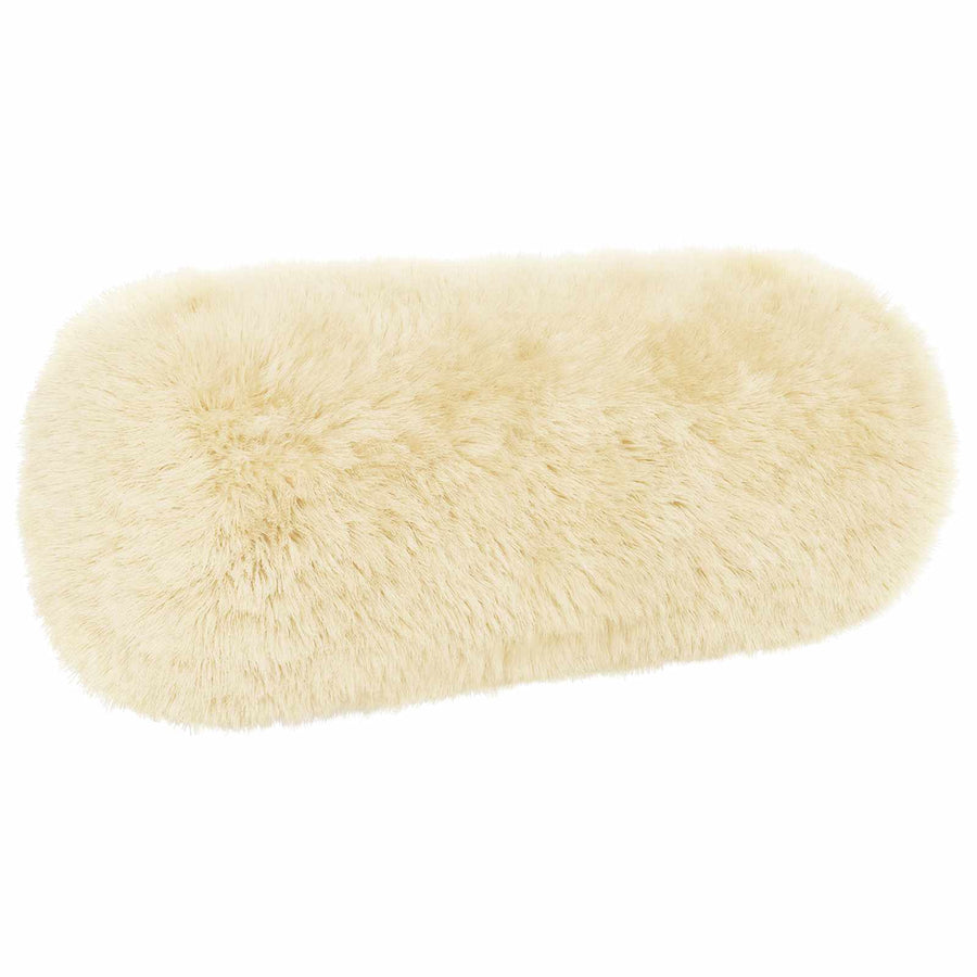 Kussensloop 6 pcs HEERLEN Crèmekleurig Ø 15 x 40 cm PV Fleece
