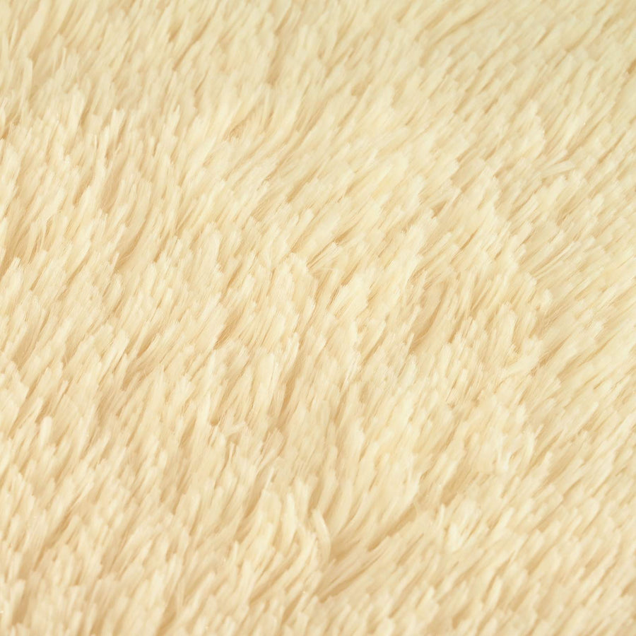 Kussensloop 6 pcs HEERLEN Crèmekleurig Ø 15 x 40 cm PV Fleece