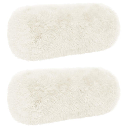 Kussensloop 2 pcs HEERLEN Wit Ø 15 x 40 cm PV Fleece