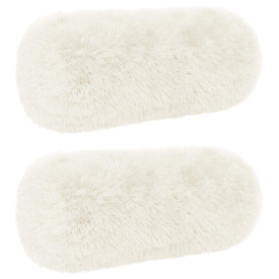 Kussensloop 2 pcs HEERLEN Wit Ø 15 x 40 cm PV Fleece