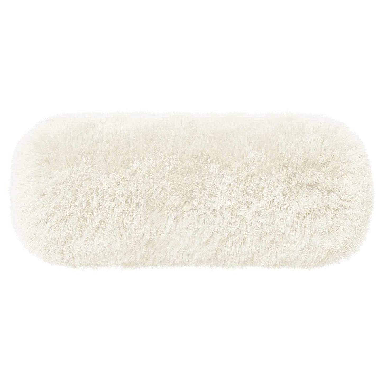 Kussensloop 2 pcs HEERLEN Wit Ø 15 x 40 cm PV Fleece
