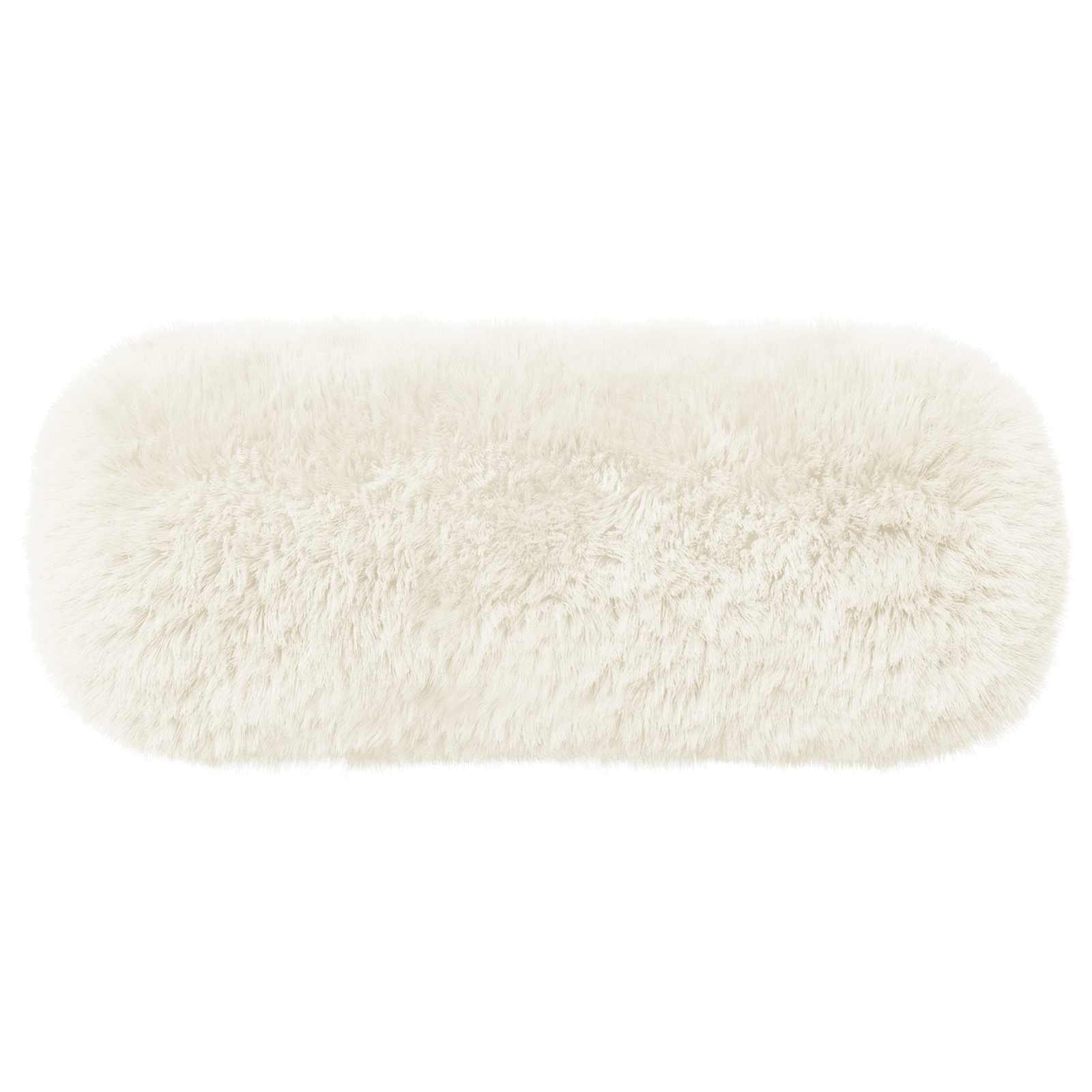 Kussensloop 2 pcs HEERLEN Wit Ø 15 x 40 cm PV Fleece