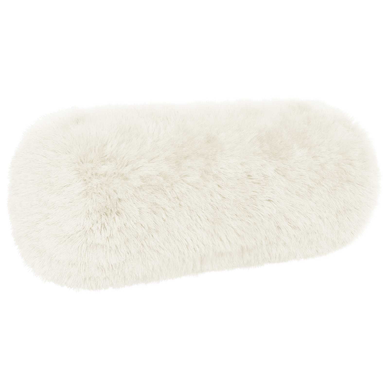 Kussensloop 6 pcs HEERLEN Wit Ø 15 x 40 cm PV Fleece