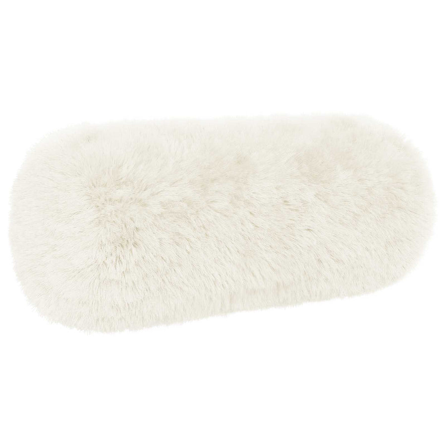 Kussensloop 6 pcs HEERLEN Wit Ø 15 x 40 cm PV Fleece