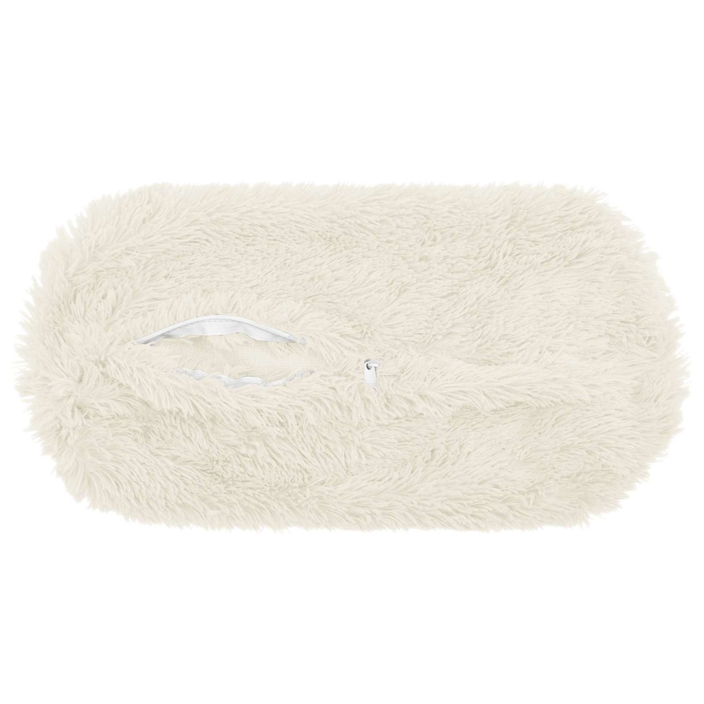 Kussensloop 6 pcs HEERLEN Wit Ø 15 x 40 cm PV Fleece