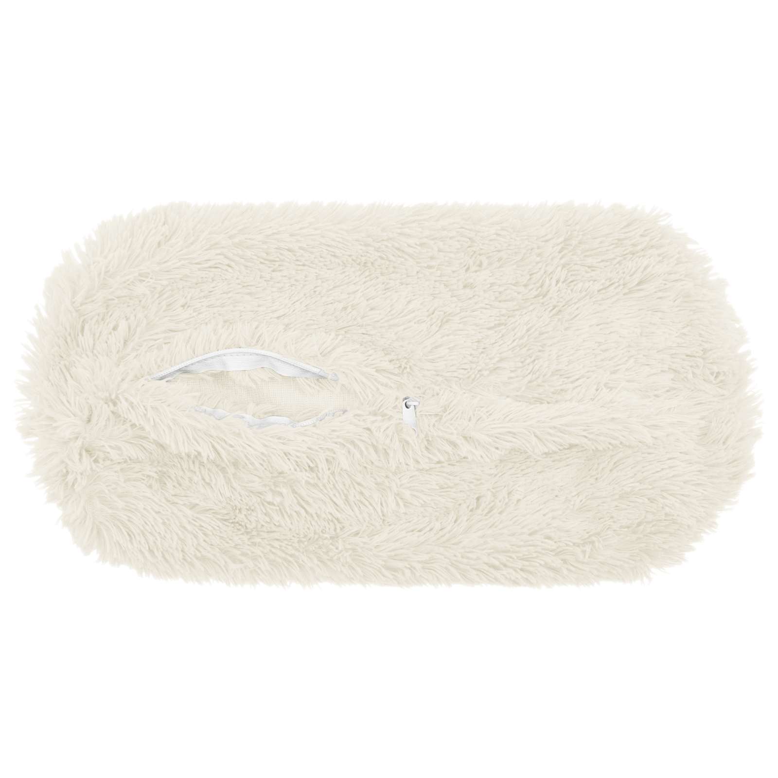 Kussensloop 6 pcs HEERLEN Wit Ø 15 x 40 cm PV Fleece