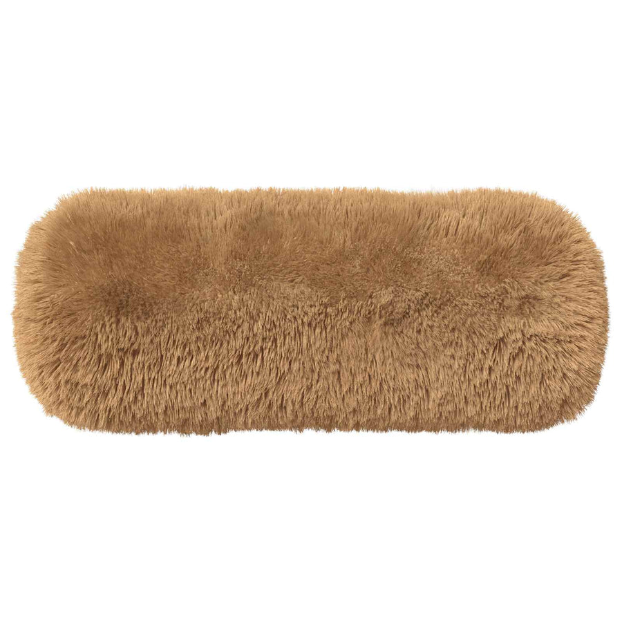 Kussensloop 2 pcs HEERLEN Taupe Ø 15 x 40 cm PV Fleece