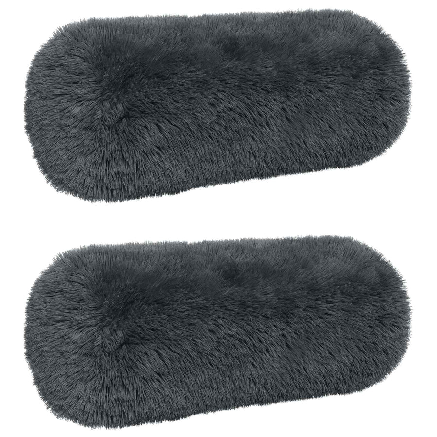 Kussensloop 2 pcs HEERLEN Antracietkleurig Ø 15 x 40 cm