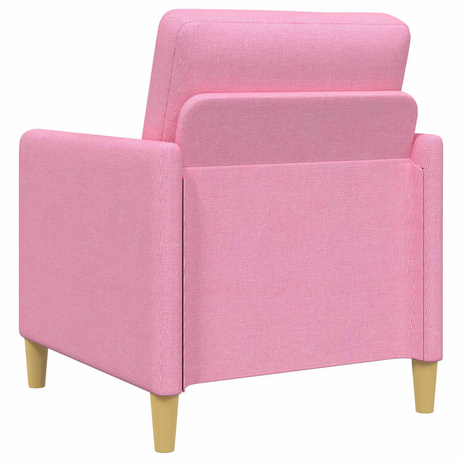 Bankenset met opbergruimte 2 pcs Roze Polyester