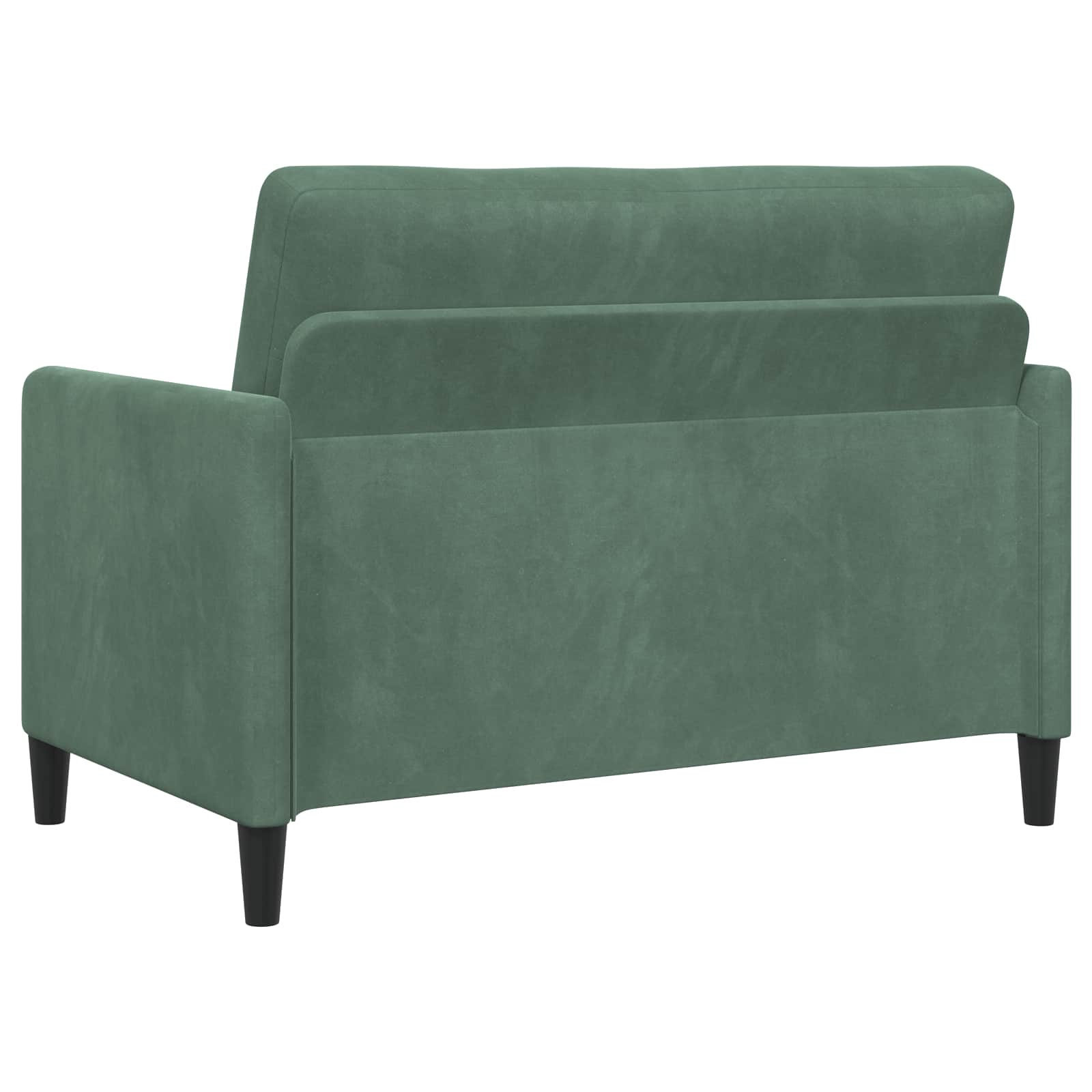 Bankenset met opbergruimte 2 st Zeegroen Polyester