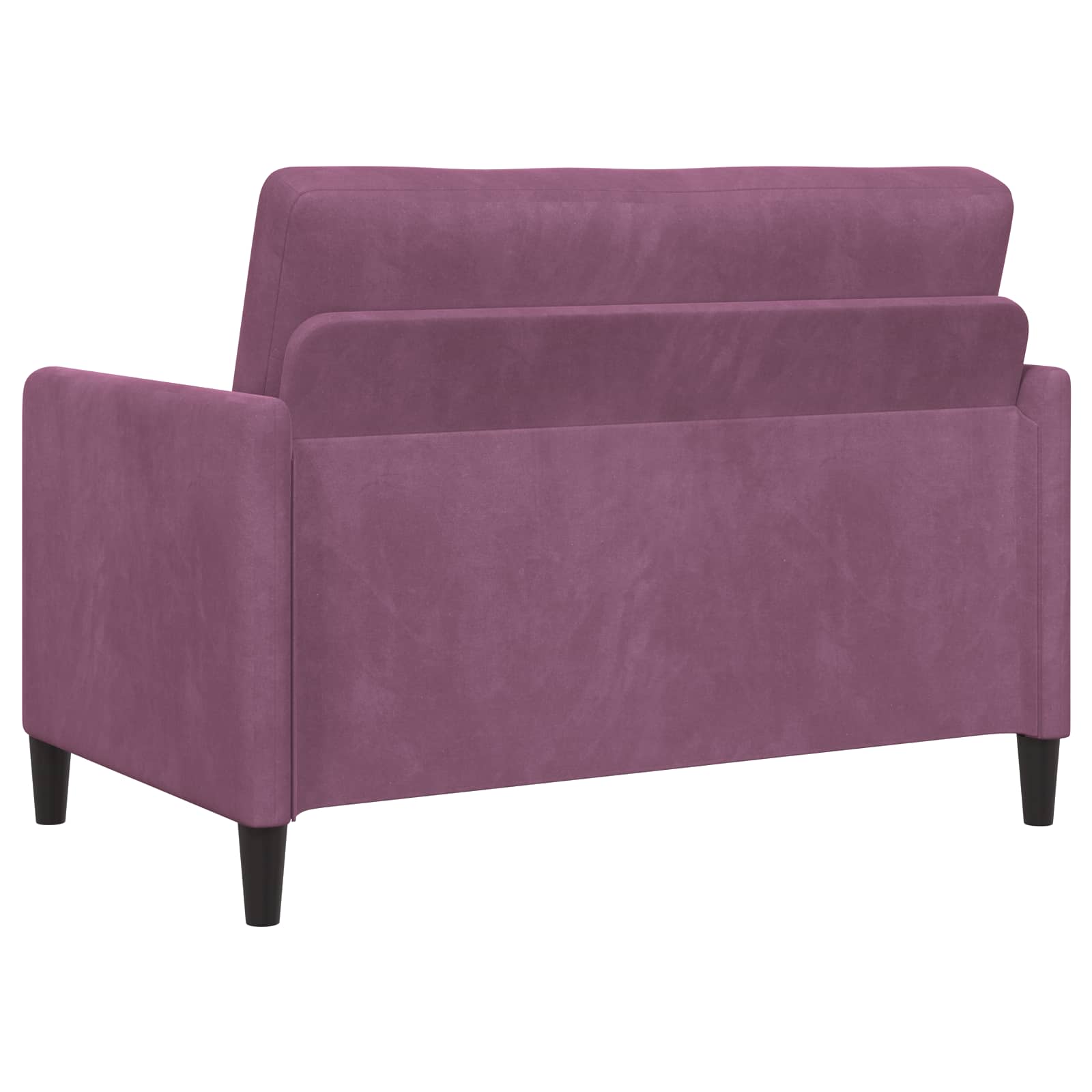 Bankenset met opbergruimte 2 st Paars Polyester