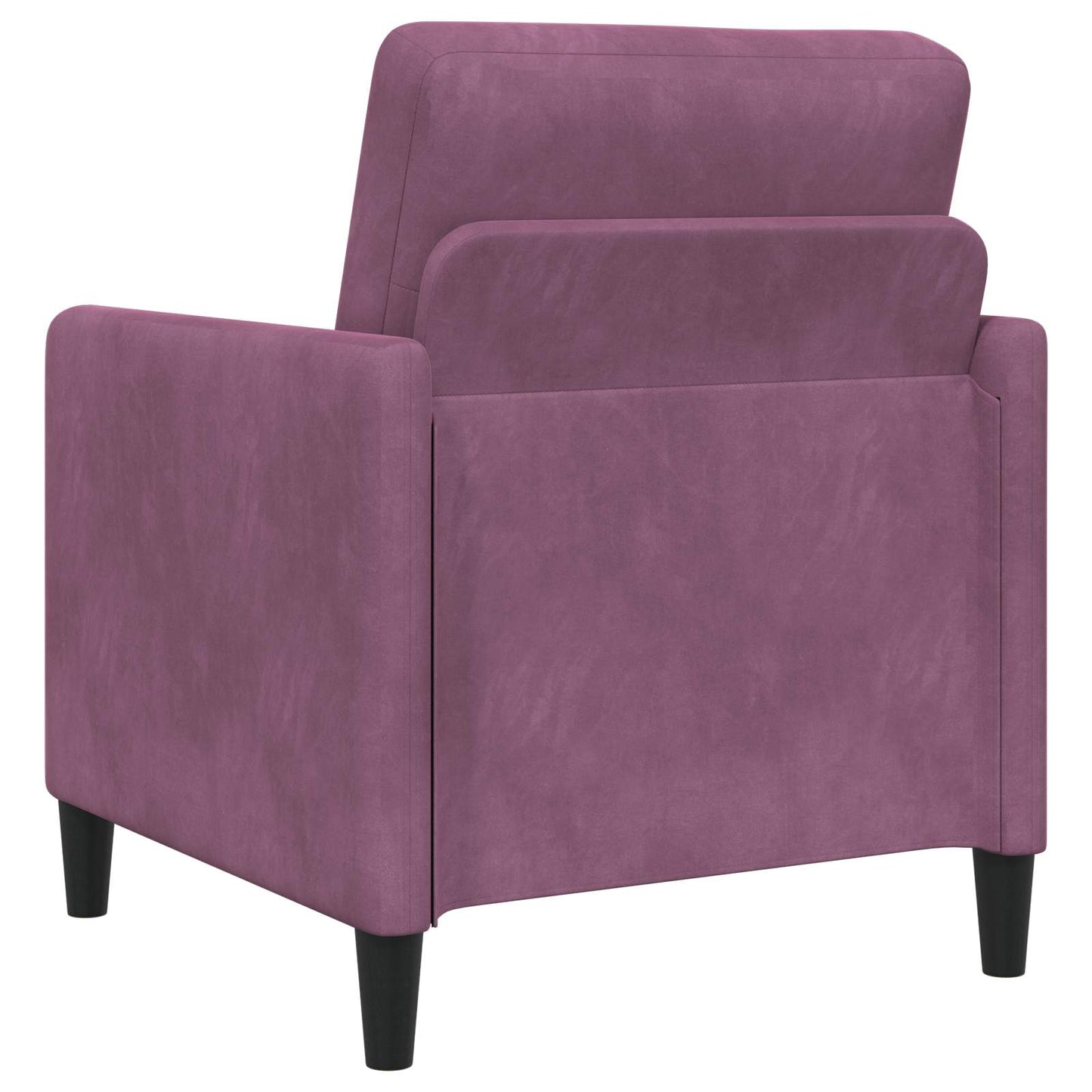 Bankenset met opbergruimte 2 st Paars Polyester