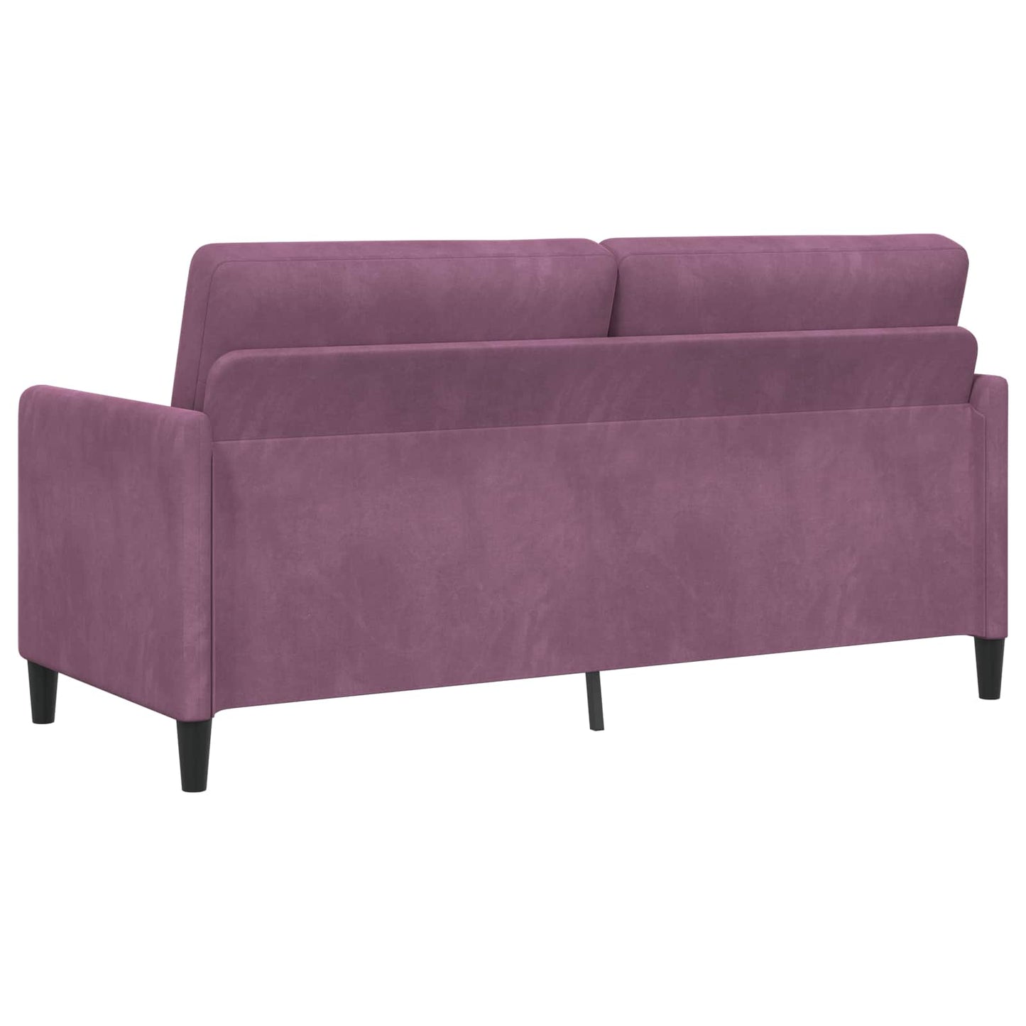Bankenset met opbergruimte 2 st Paars Polyester