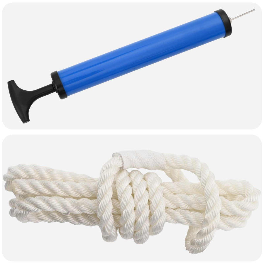 Boot fenders 2 st Ø 14 x 50 cm Blauw PVC