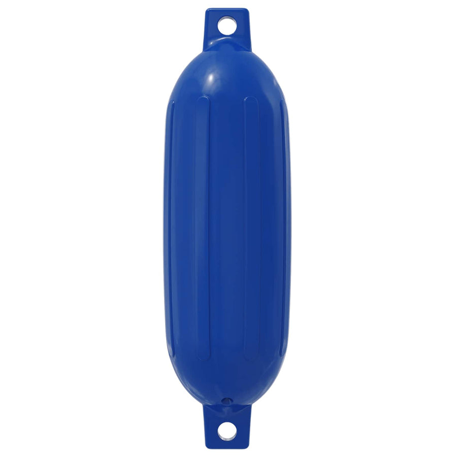 Boot fenders 2 st Ø 14 x 50 cm Blauw PVC