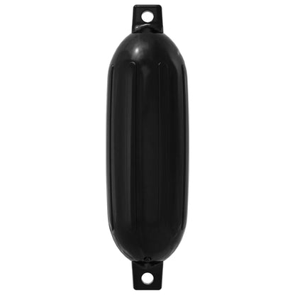 Boot fenders 2 st Ø 16 x 58 cm Zwart PVC
