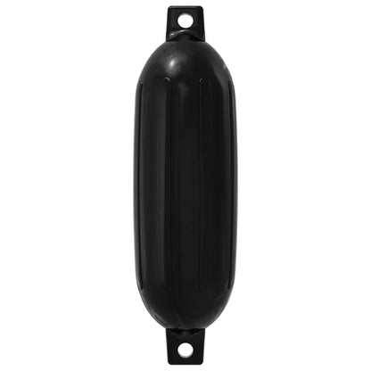 Boot fenders 2 st Ø 16 x 58 cm Zwart PVC