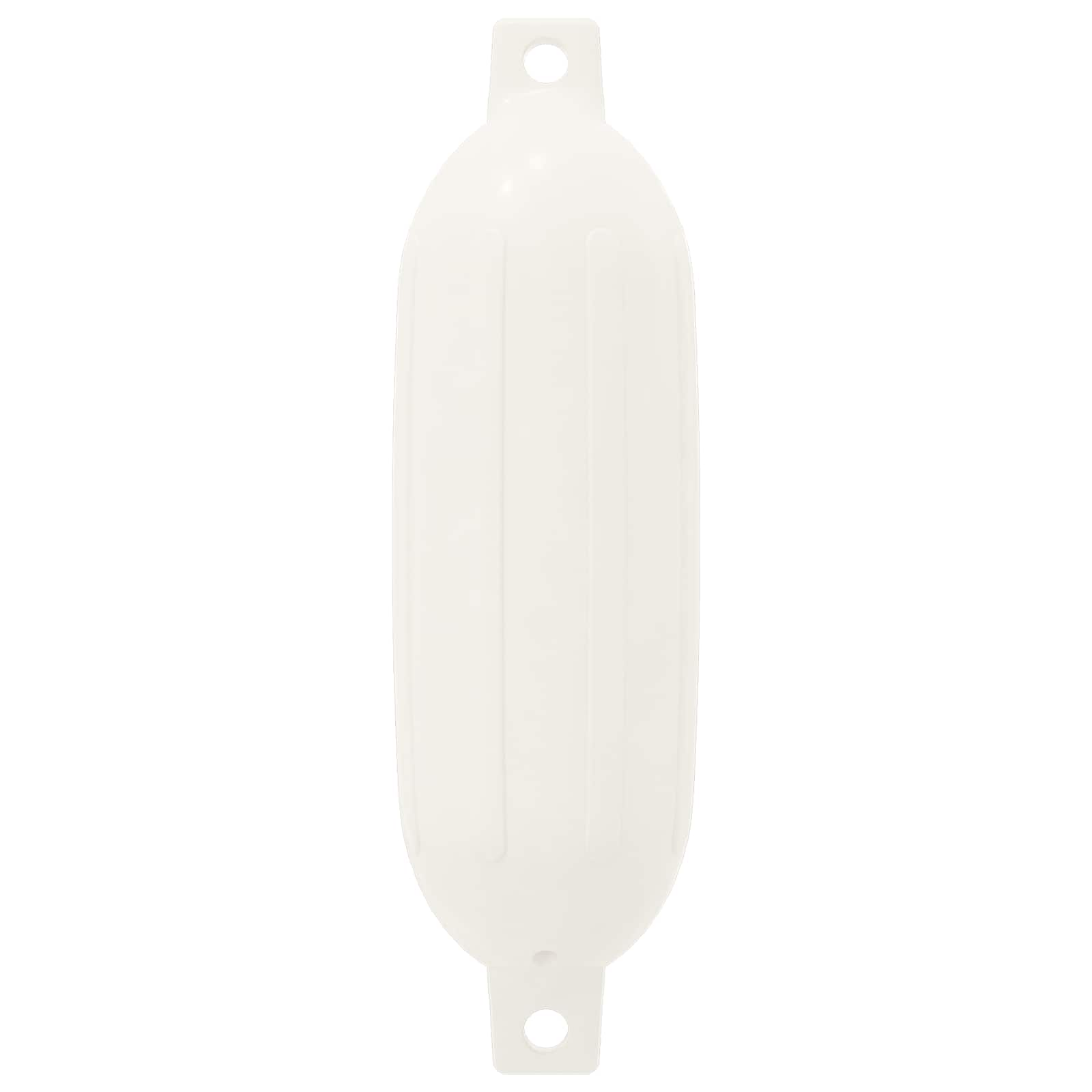 Boot fenders 2 st Ø 11 x 40 cm Wit PVC
