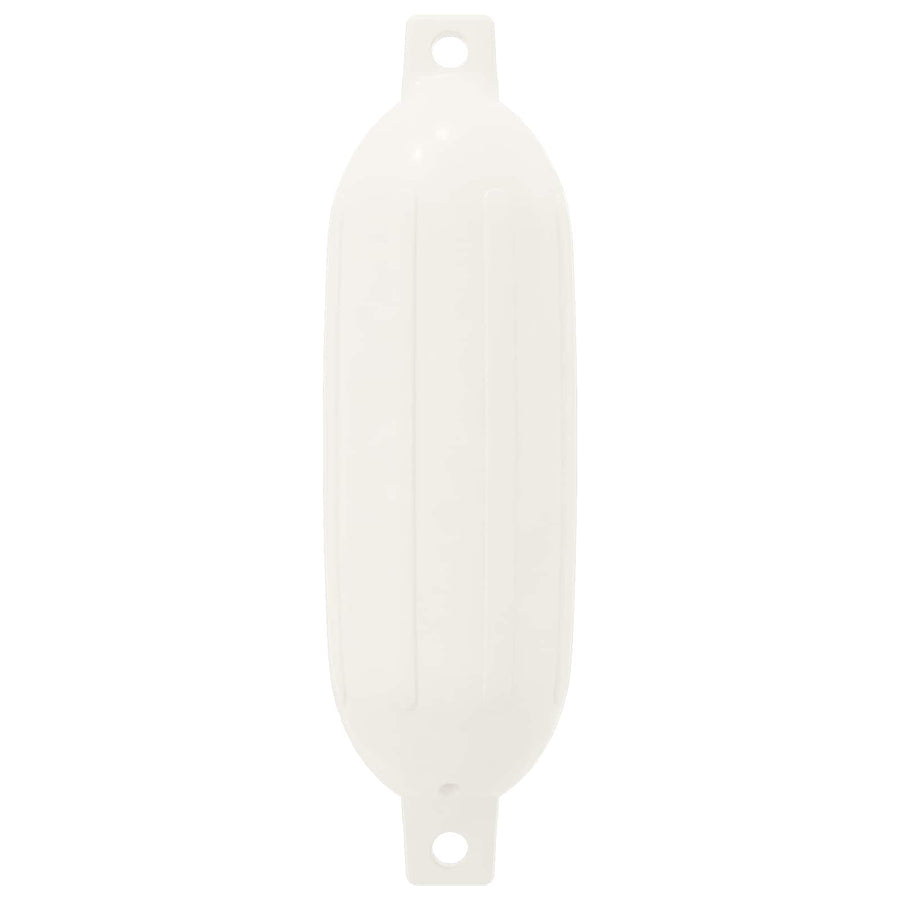 Boot fenders 2 st Ø 11 x 40 cm Wit PVC