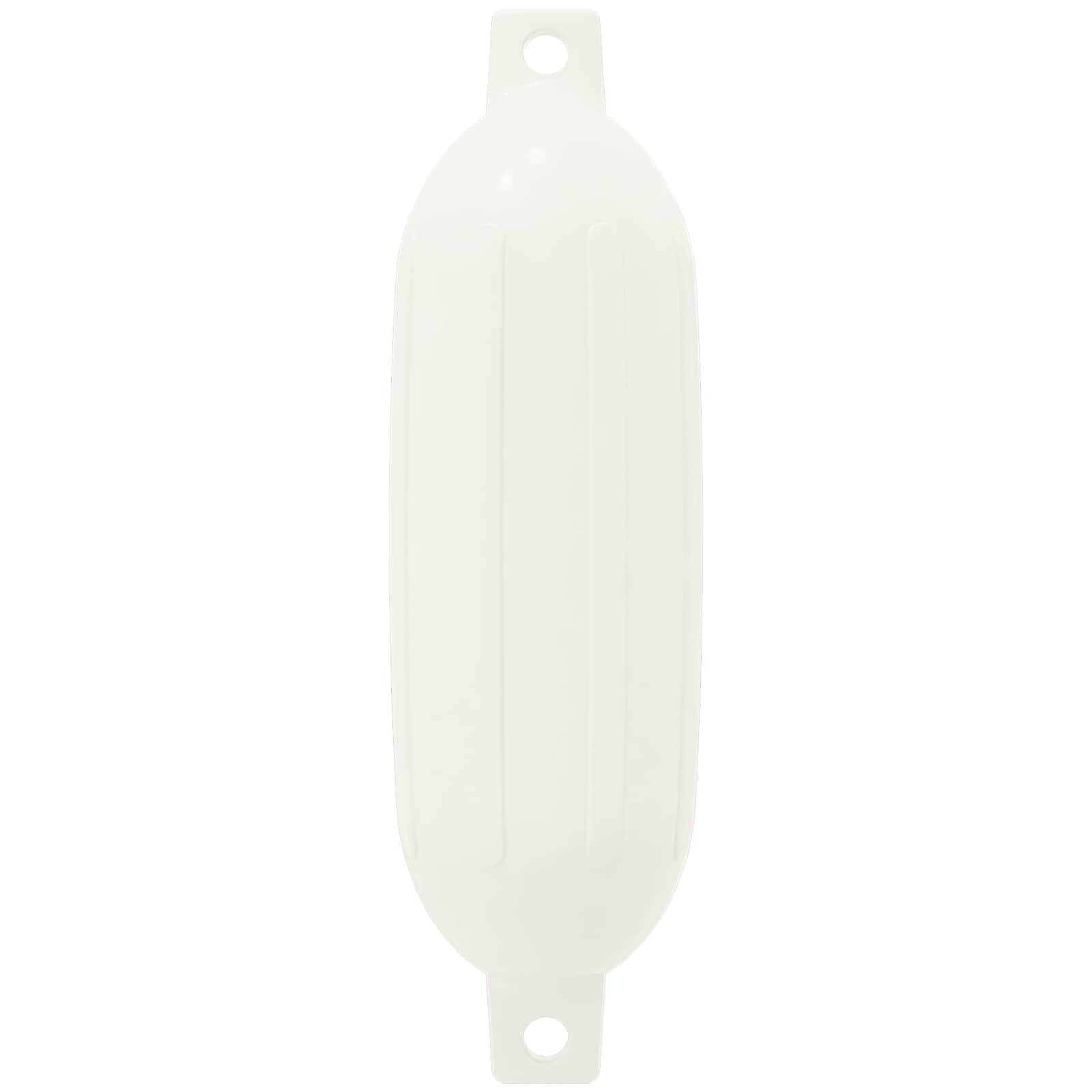 Boot fenders 2 st Ø 11 x 40 cm Wit PVC