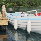 Boot fenders 2 st Ø 16 x 58 cm Wit PVC
