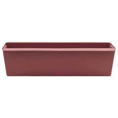 Bloembakken voor Euro-pallets 12 pcs Bruin 36,5 x 14 x 9,5 cm