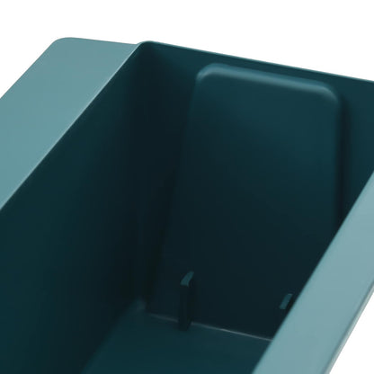 Bloembakken voor Euro-pallets 12 pcs Groen 36 x 13,5 x 9,5 cm