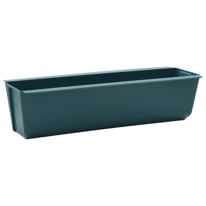 Bloembakken voor Euro-pallets 12 pcs Groen 36 x 13,5 x 9,5 cm