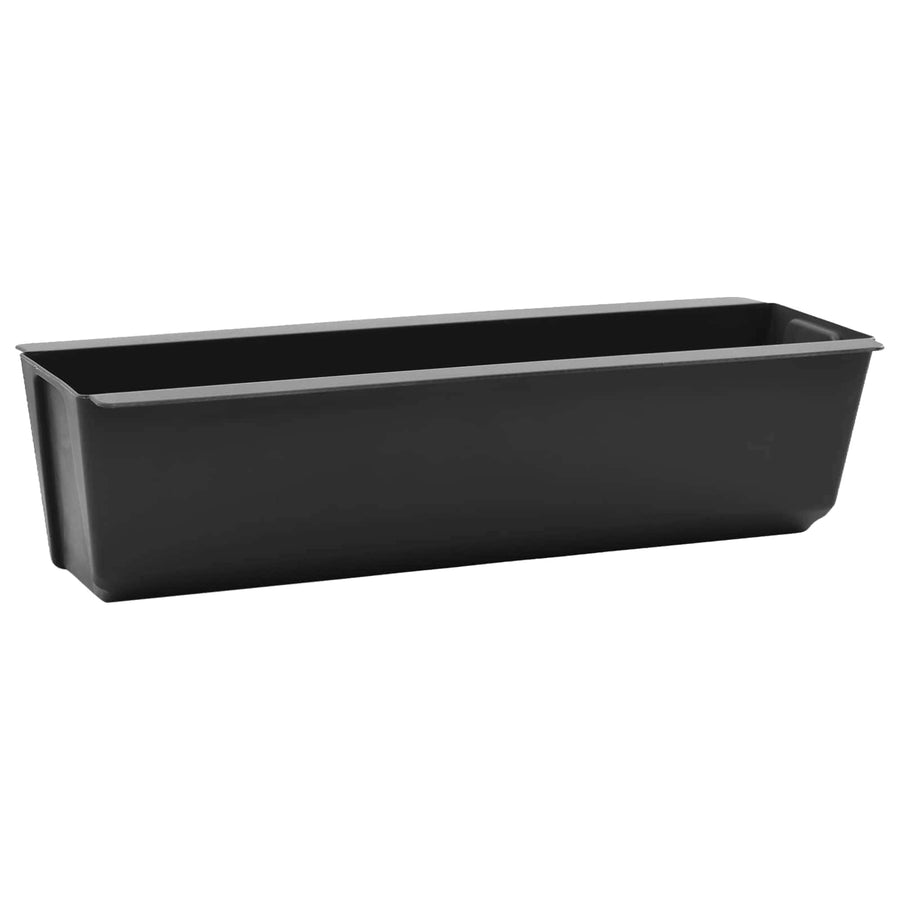 Bloembakken voor Euro-pallets 12 pcs Zwart 36 x 13,5 x 9,5 cm