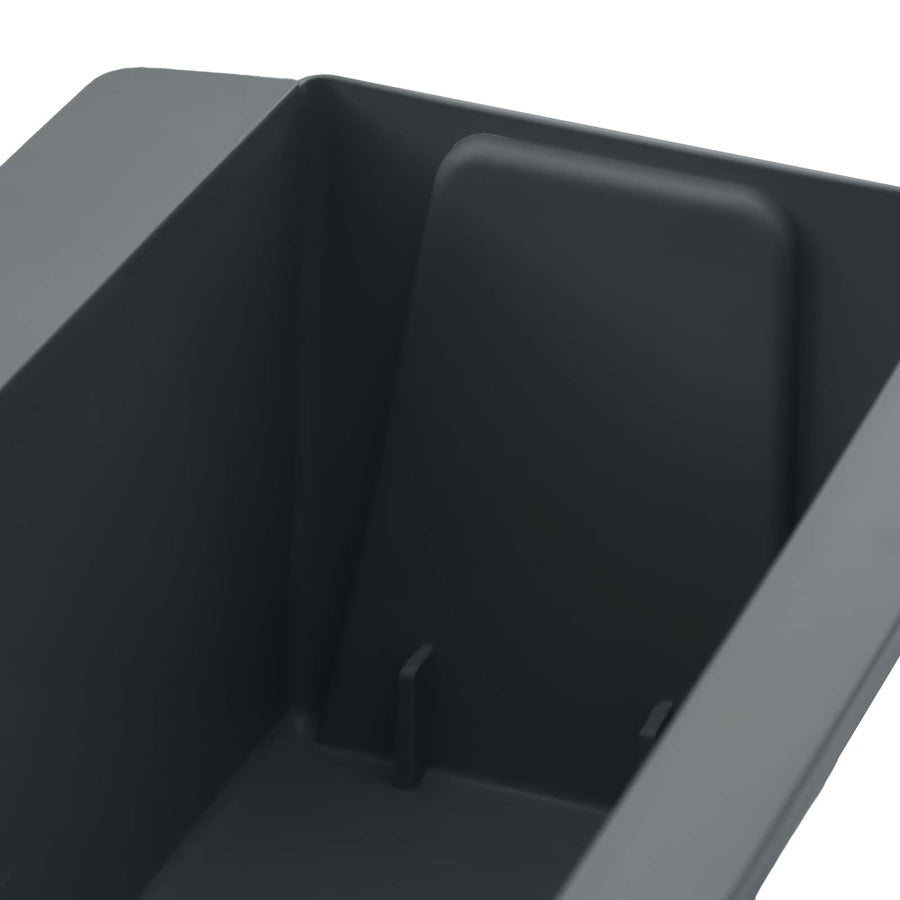 Bloembakken voor Euro-pallets 24 pcs Grijs 36 x 13,5 x 9,5 cm