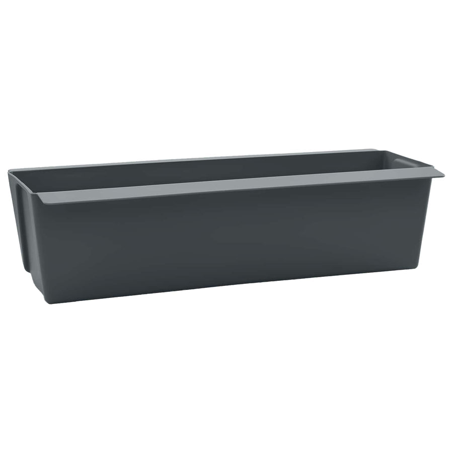 Bloembakken voor Euro-pallets 24 pcs Grijs 36 x 13,5 x 9,5 cm