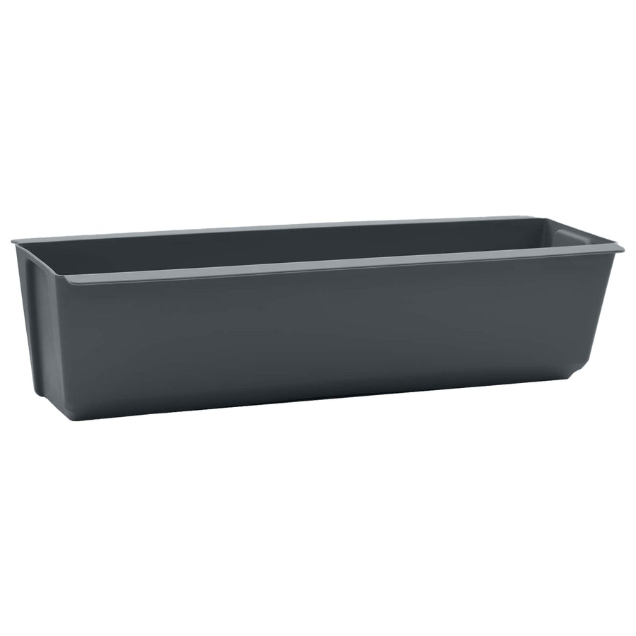 Bloembakken voor Euro-pallets 24 pcs Grijs 36 x 13,5 x 9,5 cm