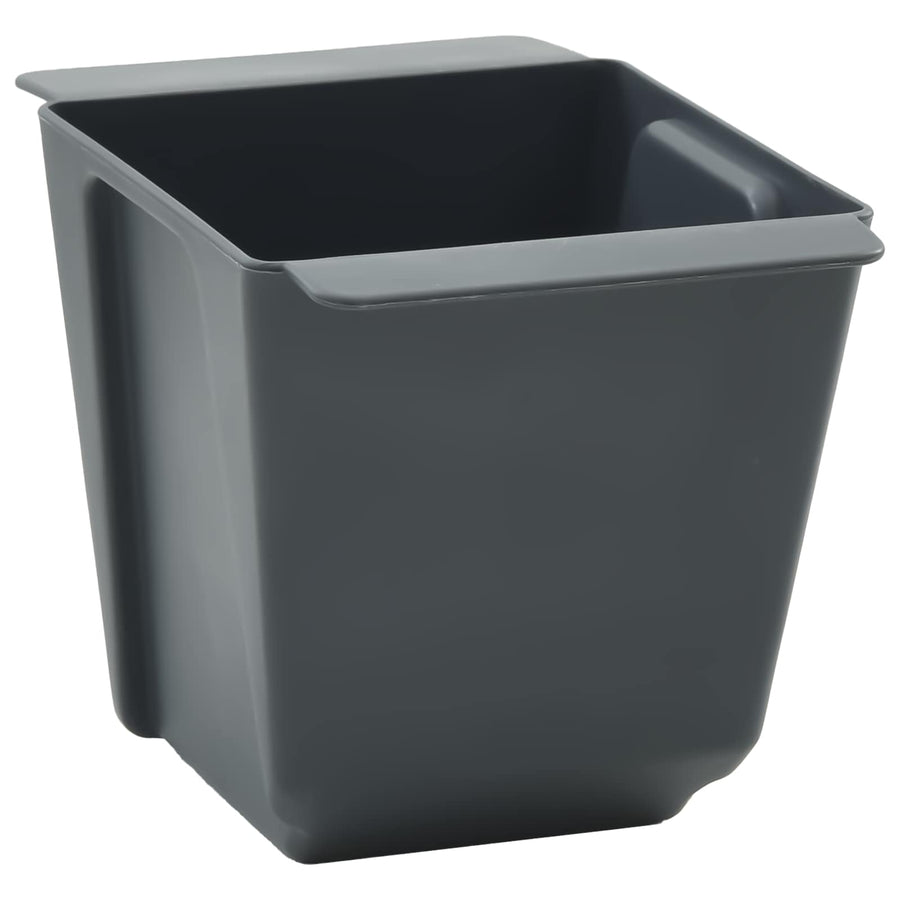Bloembakken voor Euro-pallets 24 pcs Grijs 13,5 x 9 x 9,5 cm