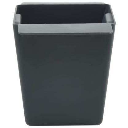 Bloembakken voor Euro-pallets 24 pcs Grijs 13,5 x 9 x 9,5 cm