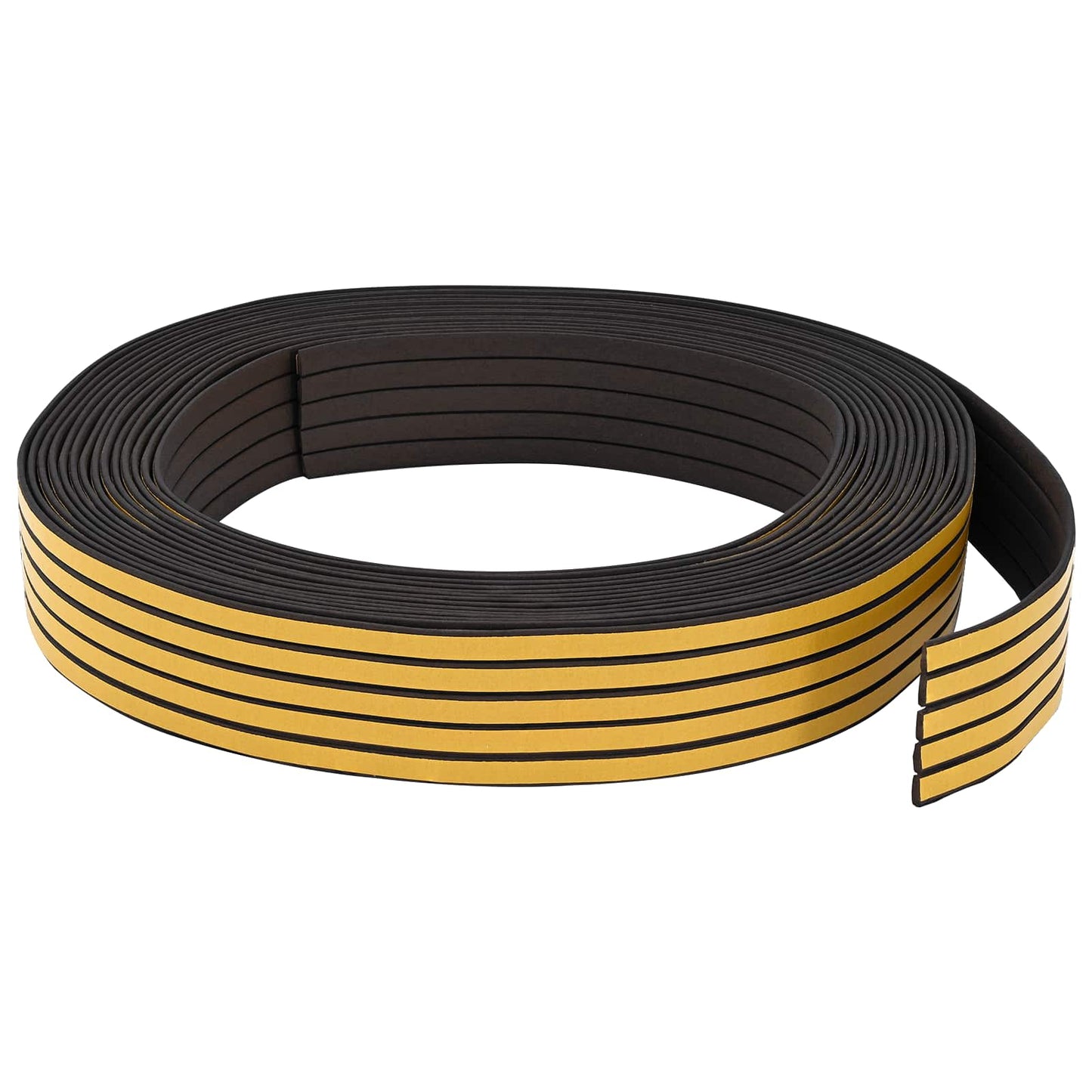 Zelfklevende raamafdichting Zwart 8 x 2 mm 12 m EPDM-schuim