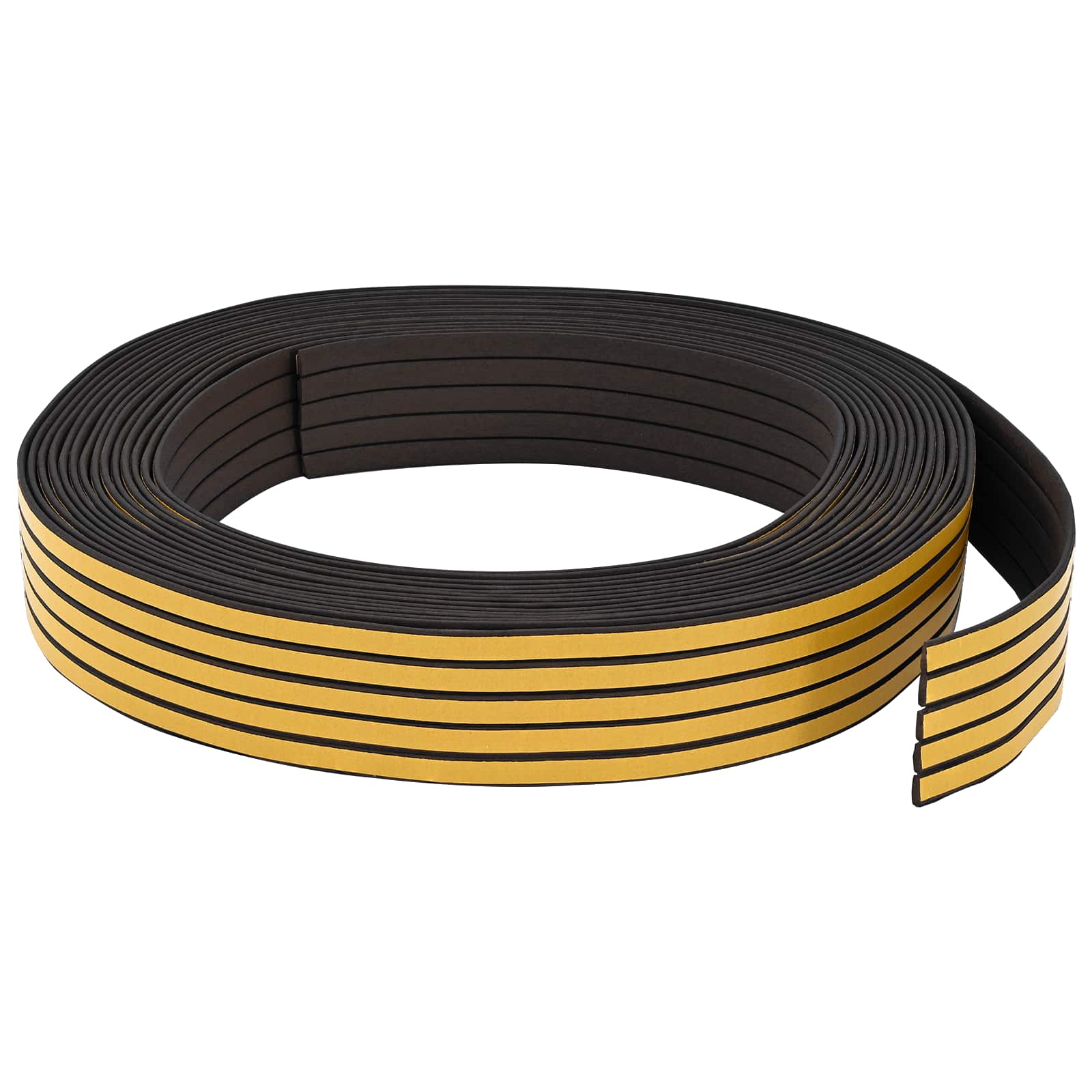 Zelfklevende raamafdichting Zwart 8 x 2 mm 25 m EPDM-schuim
