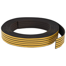 Zelfklevende raamafdichting Zwart 8 x 2 mm 25 m EPDM-schuim